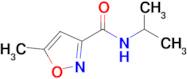 5-Methyl-n-(propan-2-yl)-1,2-oxazole-3-carboxamide