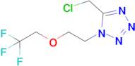 5-(Chloromethyl)-1-[2-(2,2,2-trifluoroethoxy)ethyl]-1h-1,2,3,4-tetrazole