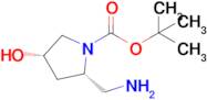 Tert-butyl (2s,4s)-2-(aminomethyl)-4-hydroxypyrrolidine-1-carboxylate