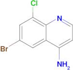 6-Bromo-8-chloroquinolin-4-amine