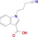 1-(3-Cyanopropyl)-1h-indole-3-carboxylic acid