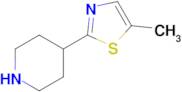 4-(5-Methyl-1,3-thiazol-2-yl)piperidine