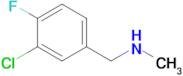 [(3-chloro-4-fluorophenyl)methyl](methyl)amine