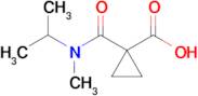 1-[methyl(propan-2-yl)carbamoyl]cyclopropane-1-carboxylic acid