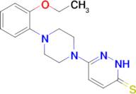 6-[4-(2-ethoxyphenyl)piperazin-1-yl]-2,3-dihydropyridazine-3-thione