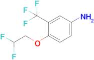 4-(2,2-Difluoroethoxy)-3-(trifluoromethyl)aniline