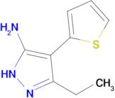 3-Ethyl-4-(thiophen-2-yl)-1h-pyrazol-5-amine