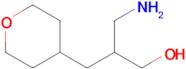 3-Amino-2-(oxan-4-ylmethyl)propan-1-ol