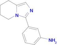 3-{5h,6h,7h,8h-imidazo[1,5-a]pyridin-3-yl}aniline