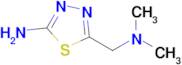 5-[(dimethylamino)methyl]-1,3,4-thiadiazol-2-amine