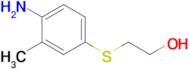 2-[(4-amino-3-methylphenyl)sulfanyl]ethan-1-ol