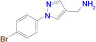 [1-(4-bromophenyl)-1h-pyrazol-4-yl]methanamine