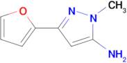 3-(Furan-2-yl)-1-methyl-1h-pyrazol-5-amine