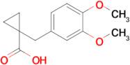 1-[(3,4-dimethoxyphenyl)methyl]cyclopropane-1-carboxylic acid