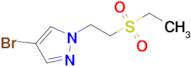 4-Bromo-1-[2-(ethanesulfonyl)ethyl]-1h-pyrazole