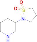 2-(Piperidin-3-yl)-1lambda6,2-thiazolidine-1,1-dione