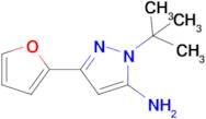 1-Tert-butyl-3-(furan-2-yl)-1h-pyrazol-5-amine