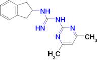 n'-(2,3-Dihydro-1h-inden-2-yl)-n-(4,6-dimethylpyrimidin-2-yl)guanidine