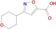 3-(Oxan-4-yl)-1,2-oxazole-5-carboxylic acid