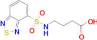 4-[(2,1,3-Benzothiadiazol-4-ylsulfonyl)amino]butanoic acid