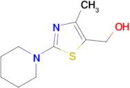 [4-methyl-2-(piperidin-1-yl)-1,3-thiazol-5-yl]methanol