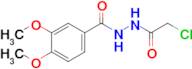 n'-(2-Chloroacetyl)-3,4-dimethoxybenzohydrazide