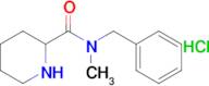 n-Benzyl-n-methylpiperidine-2-carboxamide hydrochloride