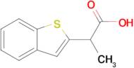 2-(1-Benzothiophen-2-yl)propanoic acid