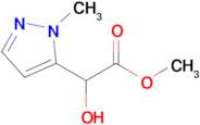 Methyl 2-hydroxy-2-(1-methyl-1h-pyrazol-5-yl)acetate