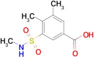 3,4-Dimethyl-5-(methylsulfamoyl)benzoic acid