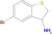 5-Bromo-2,3-dihydro-1-benzothiophen-3-amine