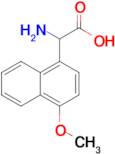 2-Amino-2-(4-methoxynaphthalen-1-yl)acetic acid