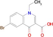 6-Bromo-1-ethyl-4-oxo-1,4-dihydroquinoline-3-carboxylic acid