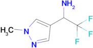 2,2,2-Trifluoro-1-(1-methyl-1h-pyrazol-4-yl)ethan-1-amine