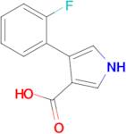 4-(2-Fluorophenyl)-1h-pyrrole-3-carboxylic acid