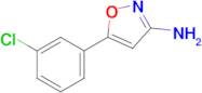 5-(3-Chlorophenyl)-1,2-oxazol-3-amine
