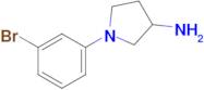 1-(3-Bromophenyl)pyrrolidin-3-amine