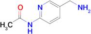 n-[5-(aminomethyl)pyridin-2-yl]acetamide