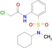 2-Chloro-n-{2-[cyclohexyl(methyl)sulfamoyl]phenyl}acetamide