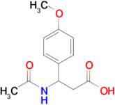 3-Acetamido-3-(4-methoxyphenyl)propanoic acid