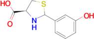 (4s)-2-(3-Hydroxyphenyl)-1,3-thiazolidine-4-carboxylic acid