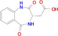 2-[(3s)-2,5-dioxo-2,3,4,5-tetrahydro-1h-1,4-benzodiazepin-3-yl]acetic acid