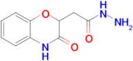 2-(3-Oxo-3,4-dihydro-2h-1,4-benzoxazin-2-yl)acetohydrazide