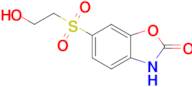 6-[(2-hydroxyethyl)sulfonyl]benzoxazol-2-(3h)-one