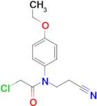 2-Chloro-n-(2-cyanoethyl)-n-(4-ethoxyphenyl)acetamide