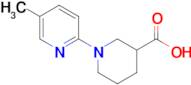 1-(5-Methylpyridin-2-yl)piperidine-3-carboxylic acid