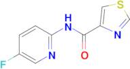 n-(5-Fluoropyridin-2-yl)-1,3-thiazole-4-carboxamide