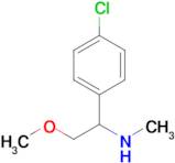 [1-(4-chlorophenyl)-2-methoxyethyl](methyl)amine