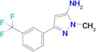 1-Methyl-3-[3-(trifluoromethyl)phenyl]-1h-pyrazol-5-amine