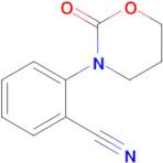 2-(2-Oxo-1,3-oxazinan-3-yl)benzonitrile